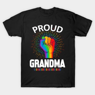 Proud Grandma Gay Lgbt T-Shirt